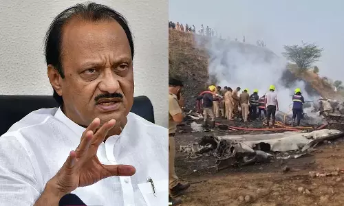 അജിത് പവാർ സഞ്ചരിച്ച വിമാനം 2023ലും തകർന്നുവീണു