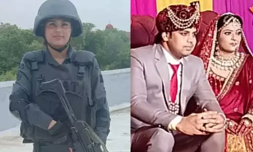 നാല് മാസം ഗർഭിണിയായ പൊലീസുകാരിയെ ഭര്‍ത്താവ് ഡംബെൽ കൊണ്ട് തലക്കടിച്ചു കൊന്നു