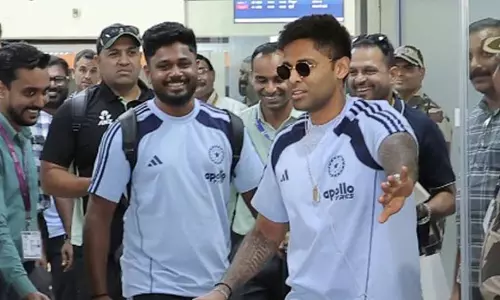 India and New Zealand teams arrive; Capital city gears up for cricket excitement India and New Zealand teams arrive; Capital city gears up for cricket excitement