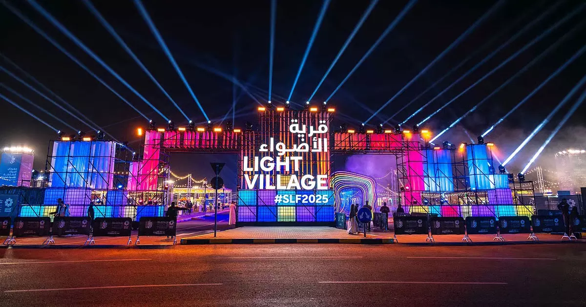 Sharjah Light Village begins Sharjah Light Village begins