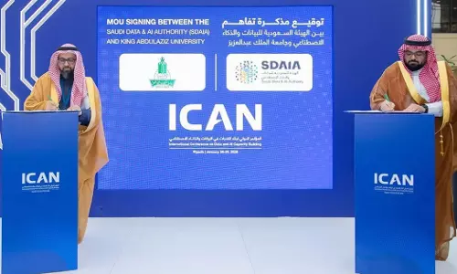 SDAIA signs agreements with 14 universities and Humain