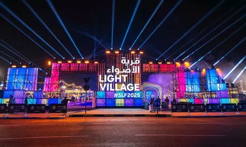 Sharjah Light Village begins