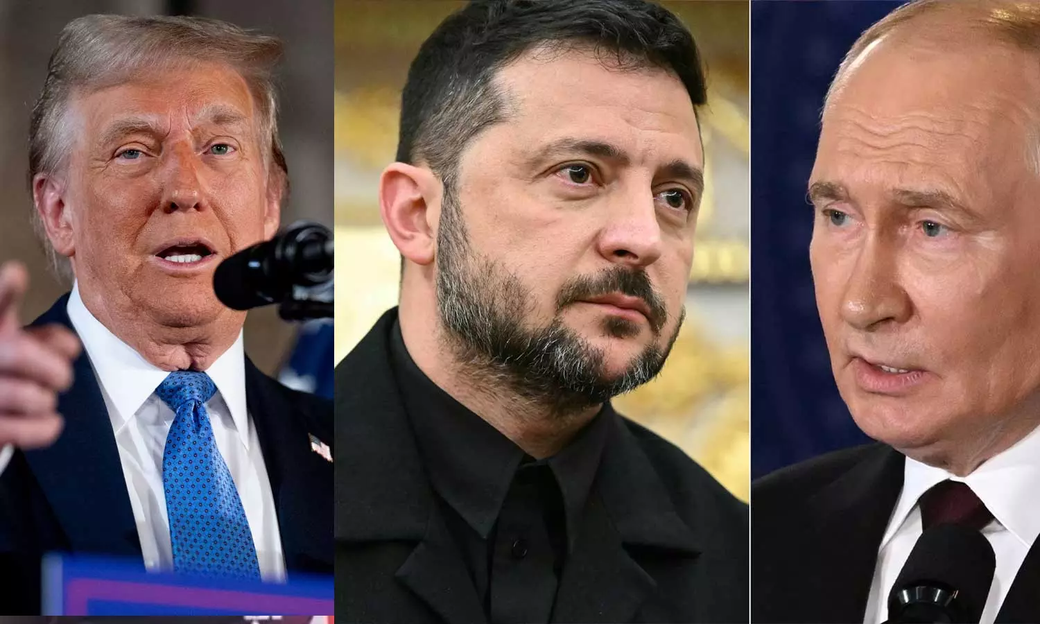 പുടിനും സെലന്സ്കിയും തമ്മിലുള്ള വെറുപ്പാണ് പ്രശ്നം; റഷ്യ-യുക്രൈന് സമാധാന കരാറിനെ കുറിച്ച് ട്രംപ് പുടിനും സെലന്സ്കിയും തമ്മിലുള്ള വെറുപ്പാണ് പ്രശ്നം; റഷ്യ-യുക്രൈന് സമാധാന കരാറിനെ കുറിച്ച് ട്രംപ്