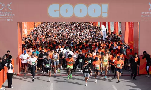 Riyadh Marathon today