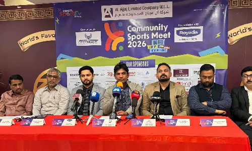 എക്‌സ്പാറ്റ്‌സ് സ്‌പോർട്ടീവ് സംഘടിപ്പിക്കുന്ന കമ്മ്യൂണിറ്റി സ്‌പോർട്‌സ് മീറ്റ് ഫെബ്രുവരി 6ന്