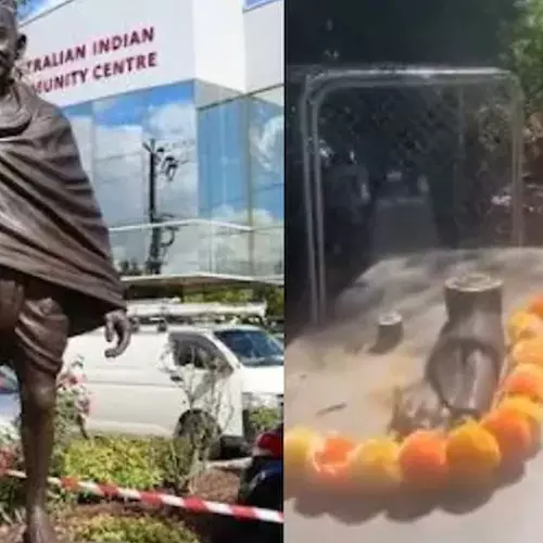 മെൽബണിൽ 426 കിലോ ഭാരമുള്ള ഗാന്ധി പ്രതിമ മോഷണം പോയി; അപലപിച്ച് ഇന്ത്യ