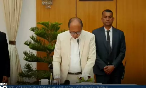 മണിപ്പൂരിൽ പുതിയ സർക്കാർ; യുംനാം ഖേംചന്ദ് സിങ് മുഖ്യമന്ത്രിയായി സത്യപ്രതിജ്ഞ ചെയ്തു
