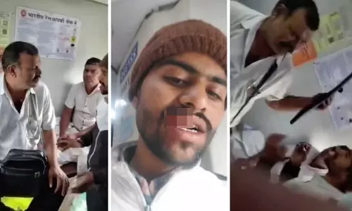 സൗജന്യമായി ഭക്ഷണം നല്‍കിയില്ലെന്ന് പറഞ്ഞ് കാറ്ററിങ് ജീവനക്കാരന് പൊതിരെ തല്ല്; ടിക്കറ്റ് ഇന്‍സ്‌പെക്ടര്‍ക്കെതിരെ നടപടിയെടുത്ത് റെയില്‍വേ