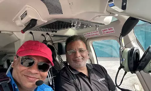 റോഡിൽ അഴിയാത്ത കുരുക്ക്; അവസാനം ഹെലികോപ്ടർ വിളിച്ച് വ്യവസായി