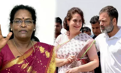 എംപിയെന്ന നിലയിൽ ഇടപെടണം;  മാനന്തവാടിയിൽ സീറ്റ് ആവശ്യപ്പെട്ട് രാഹുലിനും പ്രിയങ്കക്കും കത്തയച്ച് സി.കെ ജാനു