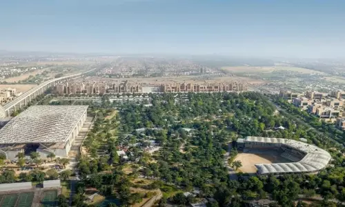Construction of two parks begins in Riyadh