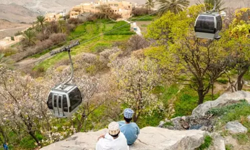 Cable car Project to wakan village