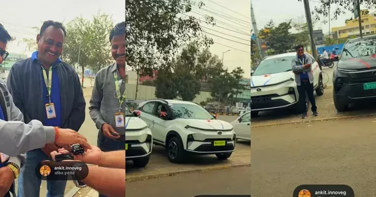 ഇഷ്ടമുള്ളത് എടുത്തോളൂ; ജീവനക്കാര്‍ക്ക് ഇലക്ട്രിക് കാറുകൾ സമ്മാനമായി നൽകി സ്റ്റാര്‍ട്ടപ്പ് സ്ഥാപകൻ, വൈറലായി വീഡിയോ