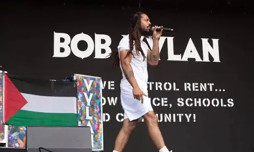 Bob Vylan chants death to Israeli military