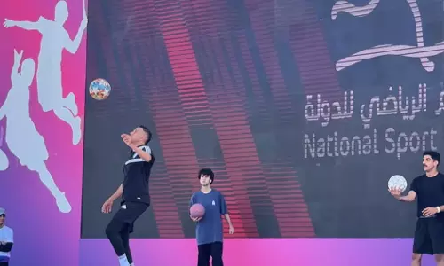 കളിയാരവത്തിൽ ഖത്തർ, കായിക ദിനം ആഘോഷിച്ചു