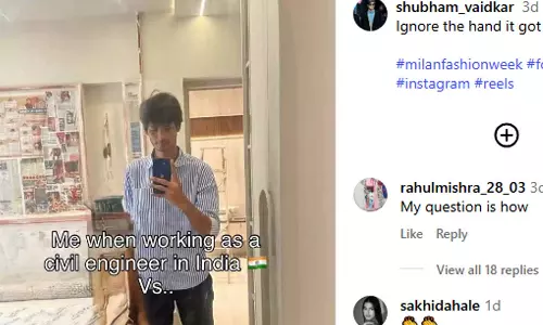 സിവിൽ എഞ്ചിനീയറായി മാസം സമ്പാദിച്ചിരുന്നത് 30,000 രൂപ, ഇന്ന് ഒരു ഷൂട്ടിന് അ‍ഞ്ചുലക്ഷം രൂപ; വൈറലായി യുവാവിൻ്റെ സോഷ്യൽ മീഡിയ പോസ്റ്റ്