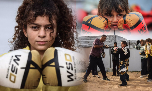 Gaza Girls Take Up Boxing To Heal Scars of War