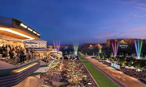 ഖിദ്ദിയ സിറ്റിയിൽ അത്യാധുനിക കുതിരപ്പന്തയ വേദി ഒരുങ്ങുന്നു