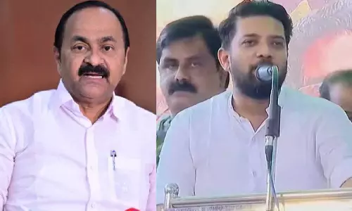 എന്തിനാണ് പച്ചക്കള്ളങ്ങള്‍ പറയുന്നത്? സംസാരിക്കുന്നില്ലെന്നാണ് ഷാഫി പറഞ്ഞത്, സംഭവിച്ചത് കുടുംബത്തില്‍ ഉണ്ടാകുന്ന പോലെയുള്ള കാര്യങ്ങള്‍: വി.ഡി സതീശന്‍