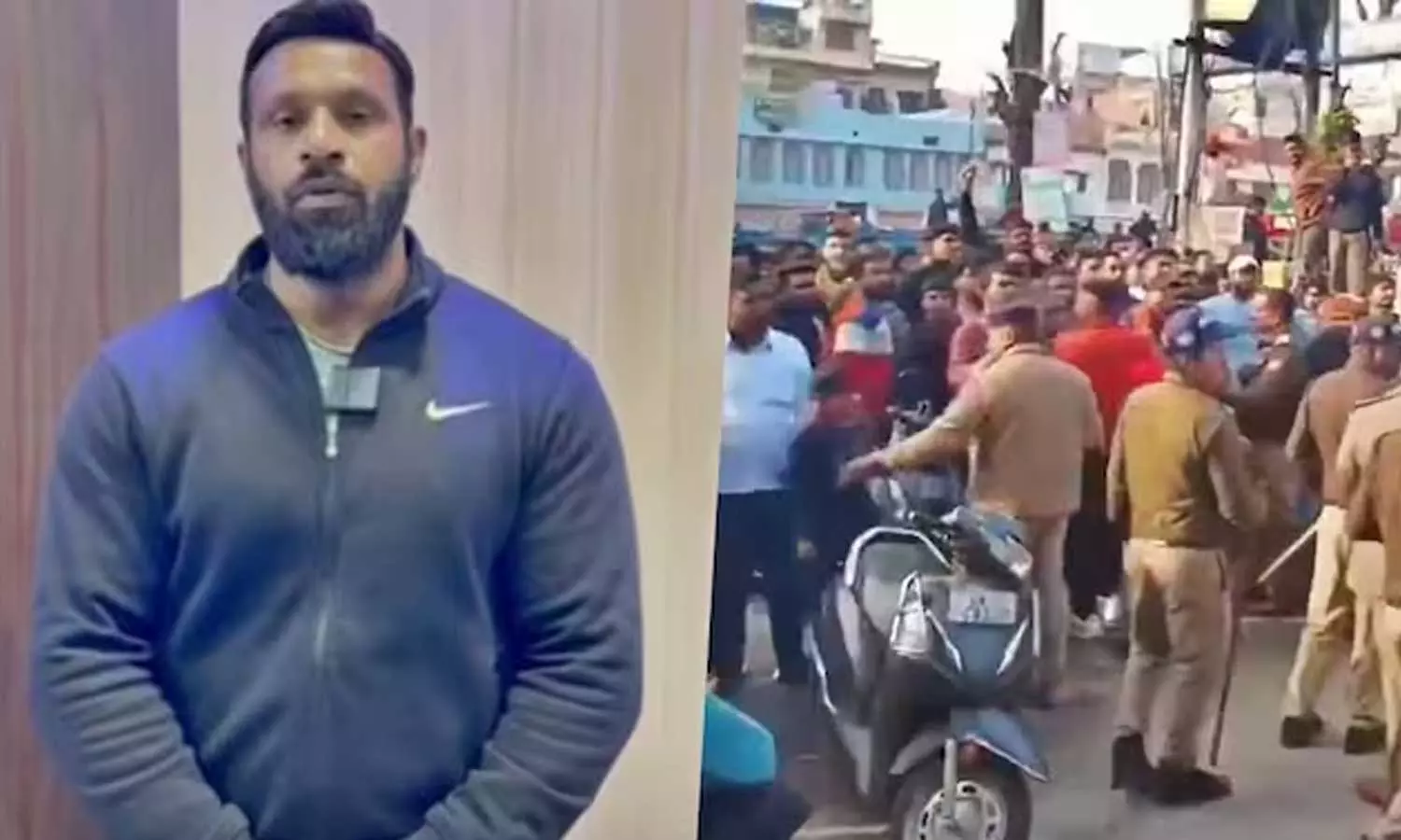 മുഹമ്മദ് ദീപക്കിന്റെ തലയെടുക്കുന്നവര്ക്ക് 5.5 ലക്ഷം പ്രഖ്യാപിച്ച് ഹിന്ദു രക്ഷാദള്, കേസെടുത്ത് പൊലീസ് മുഹമ്മദ് ദീപക്കിന്റെ തലയെടുക്കുന്നവര്ക്ക് 5.5 ലക്ഷം പ്രഖ്യാപിച്ച് ഹിന്ദു രക്ഷാദള്, കേസെടുത്ത് പൊലീസ്