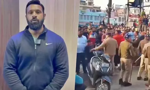 മുഹമ്മദ് ദീപക്കിന്റെ തലയെടുക്കുന്നവര്‍ക്ക് 5.5 ലക്ഷം പ്രഖ്യാപിച്ച് ഹിന്ദു രക്ഷാദള്‍, കേസെടുത്ത് പൊലീസ്