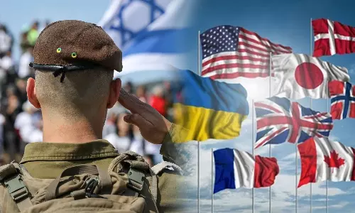 Thousands of British Americans French Russians Germans and Ukrainians in Israel army