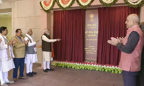 പ്രധാനമന്ത്രി ഇനി സേവാ തീർഥിൽ; പുതിയ ഓഫീസ് ഉദ്ഘാടനം ചെയ്തു പ്രധാനമന്ത്രി ഇനി സേവാ തീർഥിൽ; പുതിയ ഓഫീസ് ഉദ്ഘാടനം ചെയ്തു