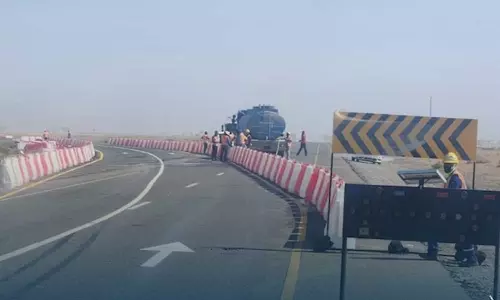 Traffic diversion announced to support Oman UAE Railway Project