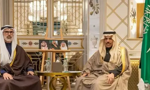 Saudi Arabias Foreign Minister meets with Kuwaiti and Ukrainian Foreign Ministers at Munich Security Conference