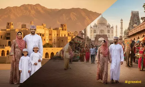 ഒമാനി സഞ്ചാരികളുടെ ഇഷ്ടകേന്ദ്രമായി ഇന്ത്യ; 2024ൽ സന്ദർശിച്ചത് 77,000 പേർ