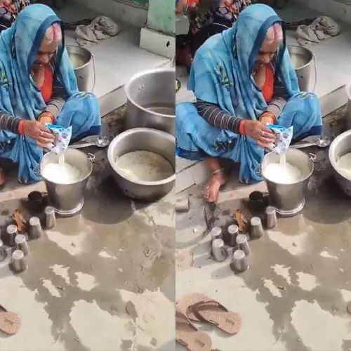 ഒരു ലിറ്റർ പാൽ ഒരു ബക്കറ്റ് വെള്ളത്തിൽ കലക്കി കുട്ടികൾക്ക് കൊടുത്തു; യുപിയിലെ സ്കൂളിൽ പ്രധാനാധ്യാപികക്ക് സസ്പെൻഷൻ