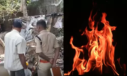 Youth arrested for setting fire to mother-in-law