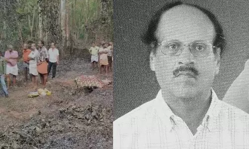 കോട്ടയത്ത് പുരയിടത്തിലെ കരിയില കത്തിക്കുന്നതിനിടെ തീ പടർന്ന് വയോധികന് ദാരുണാന്ത്യം