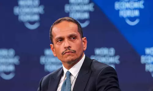 ഖത്തർ പ്രധാനമന്ത്രി ശൈഖ് മുഹമ്മദ് ബിൻ അബ്ദുറഹ്മാൻ അൽതാനി വെനസ്വേലയിൽ