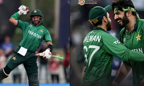 Sahib Sada Farhan hits century; Pakistan beats Namibia to reach Super Eights