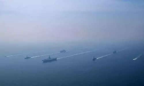 ട്രംപിന്റെ ഭീഷണിക്കിടെ ഒമാന്‍ കടലില്‍ ഇറാൻ-റഷ്യ സംയുക്ത നാവിക അഭ്യാസം