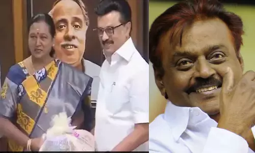 തമിഴ്നാട്ടിൽ നാടകീയ നീക്കം; വിജയകാന്തിന്‍റെ പാർട്ടി ഡിഎംകെ സഖ്യത്തിൽ; തിരിച്ചടി എൻഡിഎക്ക്