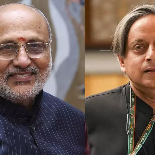 ലോകരാജ്യങ്ങളില് ഇന്ത്യയുടെ ശബ്ദമുയര്ത്തി, ശശി തരൂര് മികച്ച പാര്ലമെന്റേറിയന്: പ്രശംസിച്ച് ഉപരാഷ്ട്രപതി