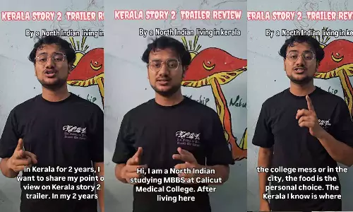 kerala story reaction by north indian student