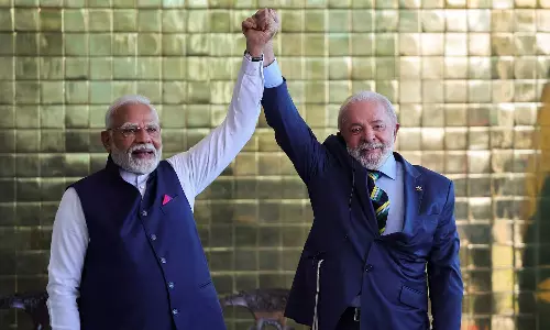 ഇന്ത്യയും ബ്രസീലും തമ്മിലുള്ളത് മികച്ച വ്യാപാരബന്ധം: ബ്രസീല്‍ പ്രസിഡന്റുമായുള്ള കൂടിക്കാഴ്ചക്ക് പിന്നാലെ മോദി