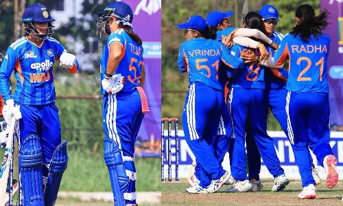 വനിത റൈസിങ് സ്റ്റാർസ് ഏഷ്യ കപ്പ് ; ബംഗ്ലാദേശിനെ വീഴ്ത്തി ഇന്ത്യ ചാമ്പ്യന്മാർ വനിത റൈസിങ് സ്റ്റാർസ് ഏഷ്യ കപ്പ് ; ബംഗ്ലാദേശിനെ വീഴ്ത്തി ഇന്ത്യ ചാമ്പ്യന്മാർ