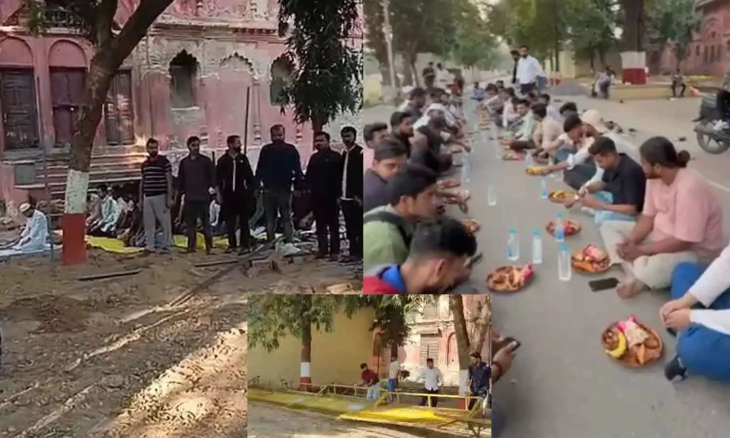 ലഖ്നൗ സർവകലാശാലയിലെ മസ്ജിദ് അടച്ചുപൂട്ടി അധികൃതർ; പുറത്ത് നിസ്കരിച്ചവർക്ക് സുരക്ഷാ മതിൽ തീർത്ത് ഇതര മതസ്ഥരായ വിദ്യാർഥികൾ ലഖ്നൗ സർവകലാശാലയിലെ മസ്ജിദ് അടച്ചുപൂട്ടി അധികൃതർ; പുറത്ത് നിസ്കരിച്ചവർക്ക് സുരക്ഷാ മതിൽ തീർത്ത് ഇതര മതസ്ഥരായ വിദ്യാർഥികൾ