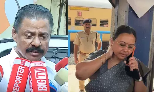 മന്ത്രിയുടെ കഴുത്തും കൈയും പിടിച്ചു തിരിച്ചെന്നാ വിവരം, കോൺഗ്രസ് അറിയാതെ ഇതൊന്നും നടക്കില്ല; എം.വി ഗോവിന്ദൻ മന്ത്രിയുടെ കഴുത്തും കൈയും പിടിച്ചു തിരിച്ചെന്നാ വിവരം, കോൺഗ്രസ് അറിയാതെ ഇതൊന്നും നടക്കില്ല; എം.വി ഗോവിന്ദൻ