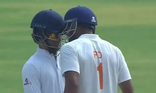 രഞ്ജി ട്രോഫി ഫൈനൽ : ജമ്മു , കർണാടക താരങ്ങൾ തമ്മിൽ ഏറ്റുമുട്ടൽ