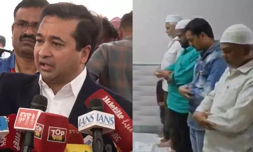 സര്‍ക്കാര്‍ ഓഫീസില്‍ നമസ്‌കരിച്ചവർക്കെതിരെ നടപടി; ഇത് ഹിന്ദുരാഷ്ട്രമാണെന്നും ആവര്‍ത്തിക്കണമെങ്കില്‍ ഇസ്‌ലാമികരാഷ്ട്രം തേടിപ്പോകണമെന്നും ബിജെപി മന്ത്രി