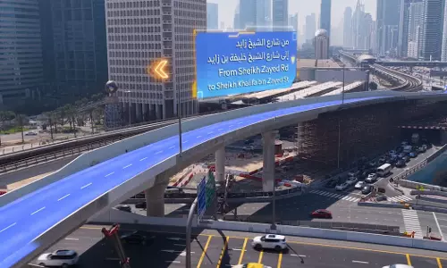 New bridge opens in Dubai city