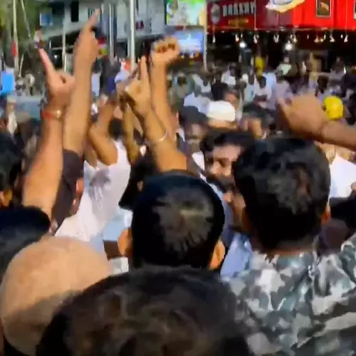 UDF provocative slogans in vatakara protest