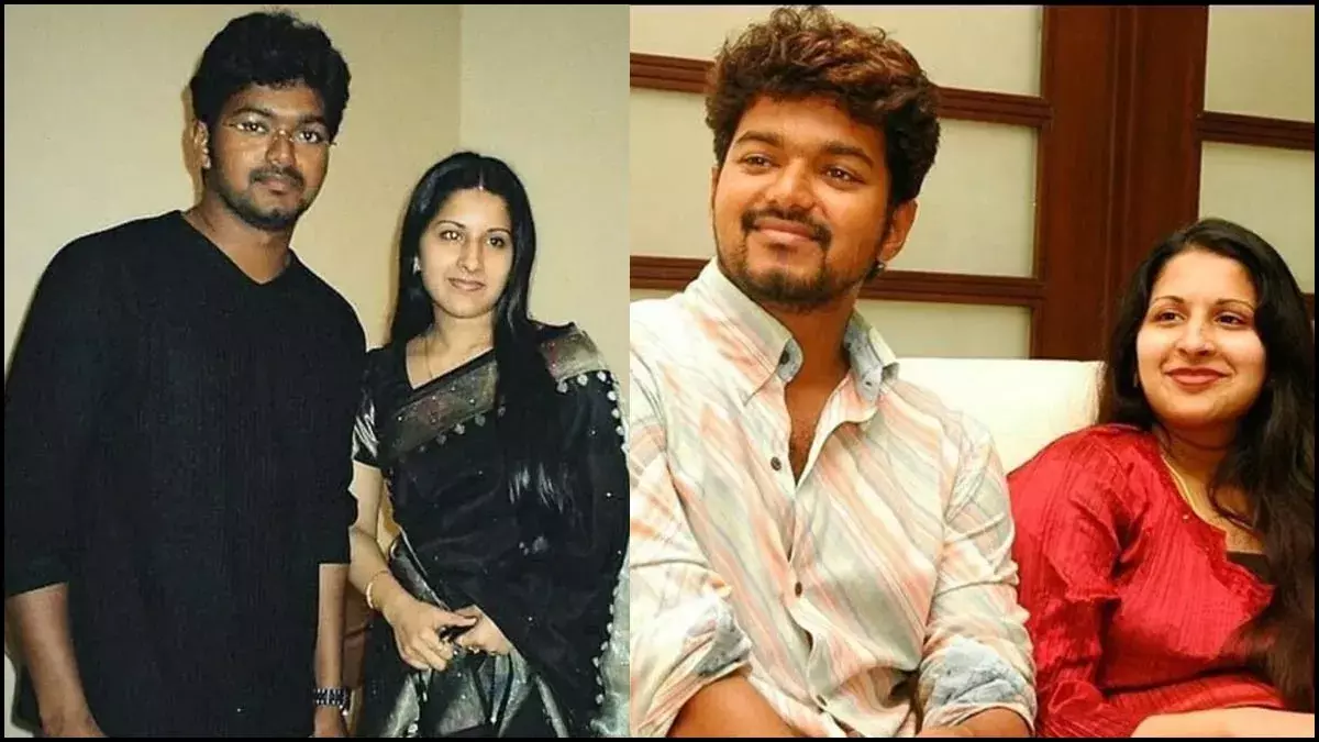 അവളുടെ കര്ശന നിരീക്ഷണത്തിലാണ് ഞാൻ, എന്റെ ഏറ്റവും വലിയ വിമർശകയും സംഗീതയാണ്; ഭാര്യയെക്കുറിച്ചുള്ള വിജയുടെ പഴയ വാക്കുകൾ കുത്തിപ്പൊക്കി സോഷ്യൽമീഡിയ അവളുടെ കര്ശന നിരീക്ഷണത്തിലാണ് ഞാൻ, എന്റെ ഏറ്റവും വലിയ വിമർശകയും സംഗീതയാണ്; ഭാര്യയെക്കുറിച്ചുള്ള വിജയുടെ പഴയ വാക്കുകൾ കുത്തിപ്പൊക്കി സോഷ്യൽമീഡിയ