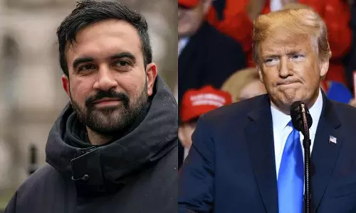 ഇറാന് നേരെയുള്ള സൈനിക നീക്കം നിയമവിരുദ്ധം, ജനങ്ങള്ക്ക് വേണ്ടത് സമാധാനം: വിമര്ശനവുമായി സൊഹ്റാന് മംദാനി ഇറാന് നേരെയുള്ള സൈനിക നീക്കം നിയമവിരുദ്ധം, ജനങ്ങള്ക്ക് വേണ്ടത് സമാധാനം: വിമര്ശനവുമായി സൊഹ്റാന് മംദാനി