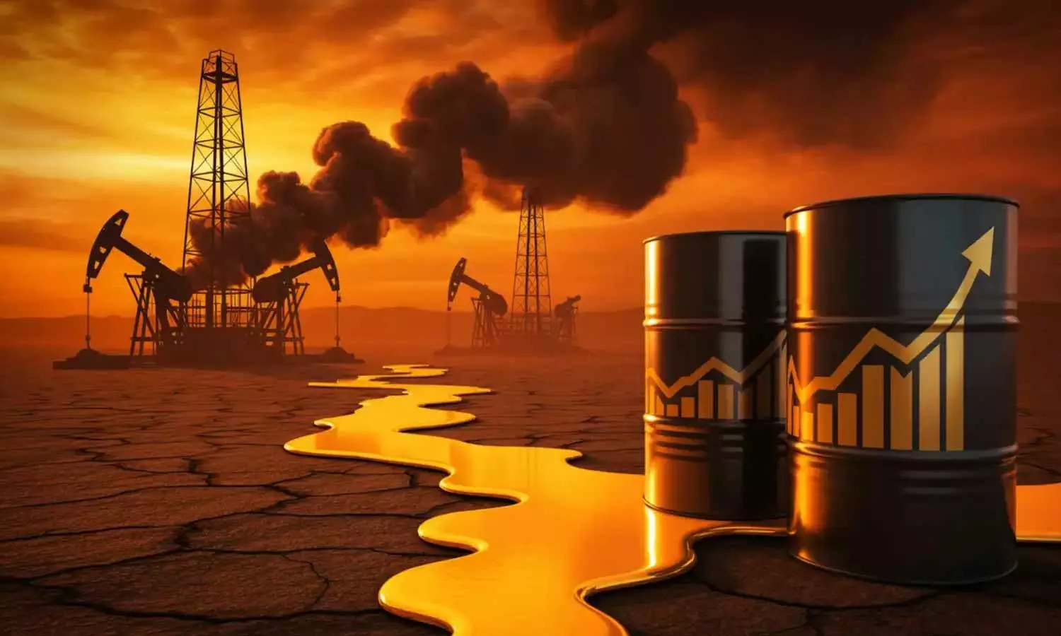 Oil prices rise for a third day